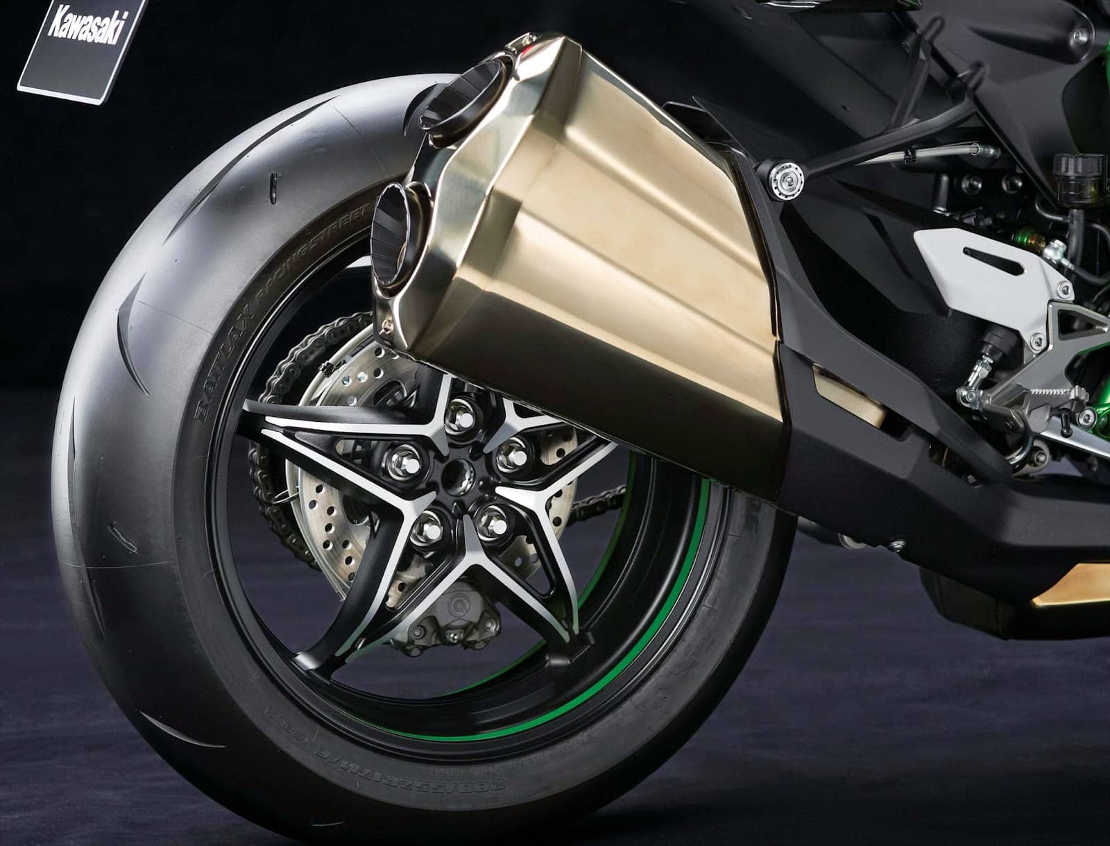 Kawasaki Ninja H2 - Divulgação Kawasaki Ninja H2 - Divulgação
