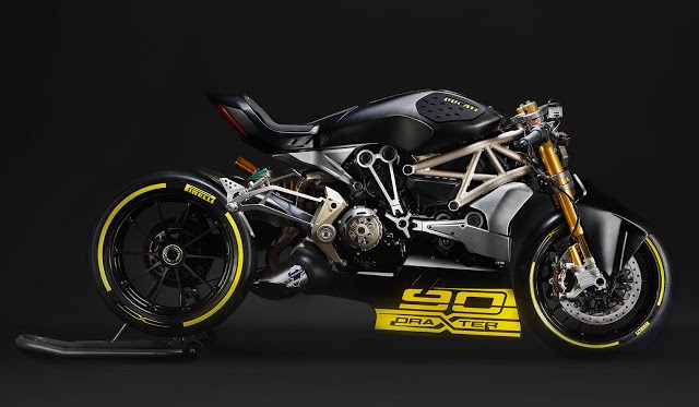 Ducati revela conceito DraXter que usa base da XDiavel