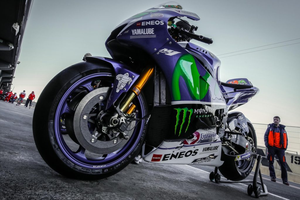 Nova M1 de Rossi - já em testes - Foto: MotoGP