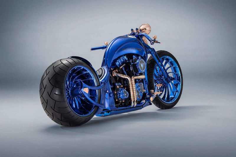 Harley-Davidson Bucherer Blue Edition - a moto mais cara do mundo