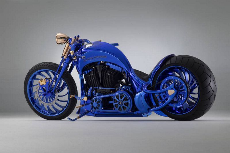 Harley-Davidson Bucherer Blue Edition - a moto mais cara do mundo