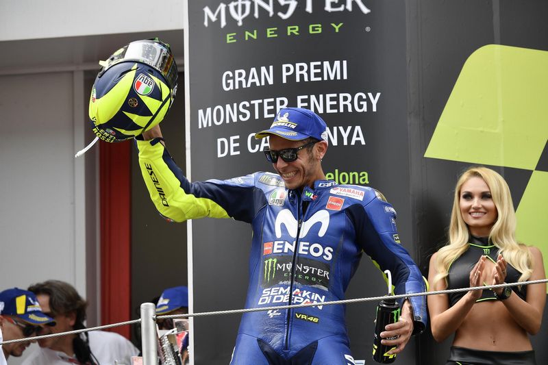 Rossi conquista terceiro pódio consecutivo