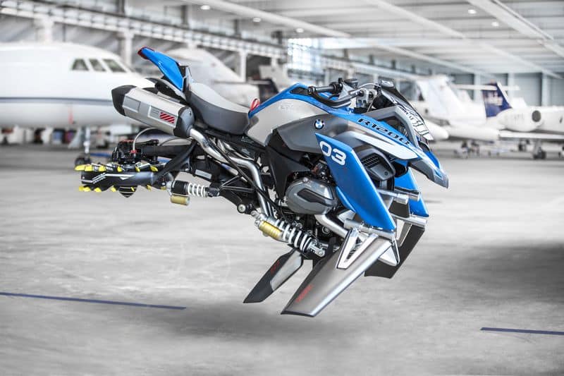 BMW Hover Ride Design Concept: uma maxi trail voadora