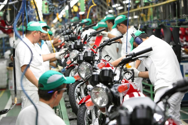 Produção de motos cresce 5,2% em setembro, segundo Abraciclo