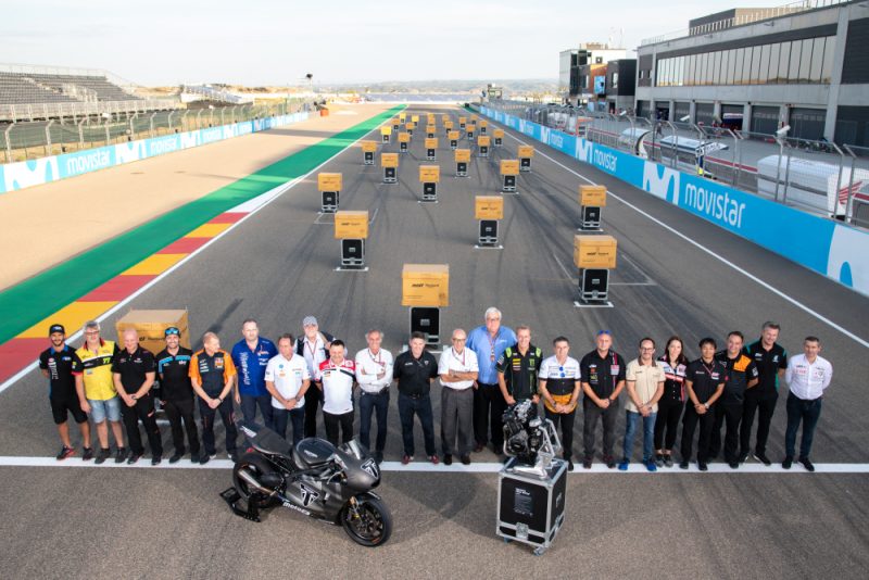 Triumph entrega os novos motores para a Moto2 no GP de Aragón de MotoGP