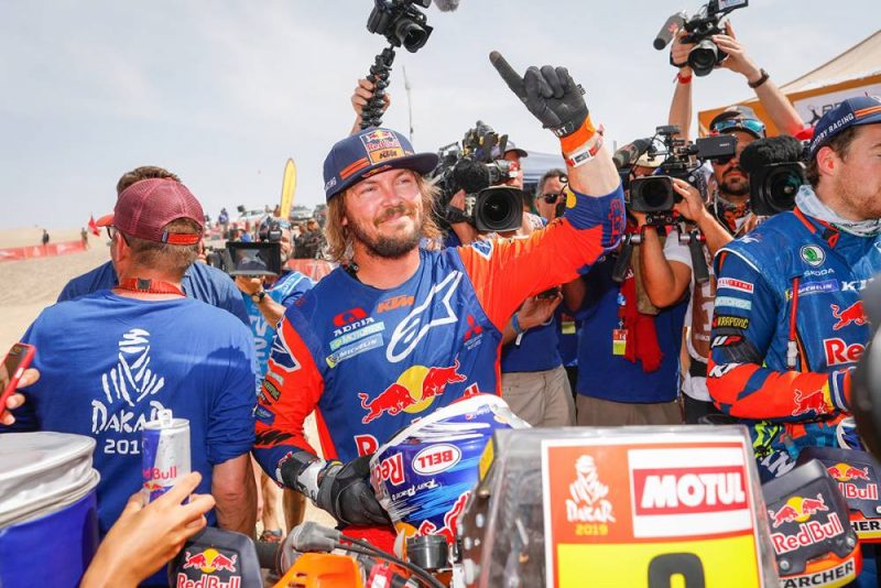 Toby Price vence o Rally Dakar pela segunda vez