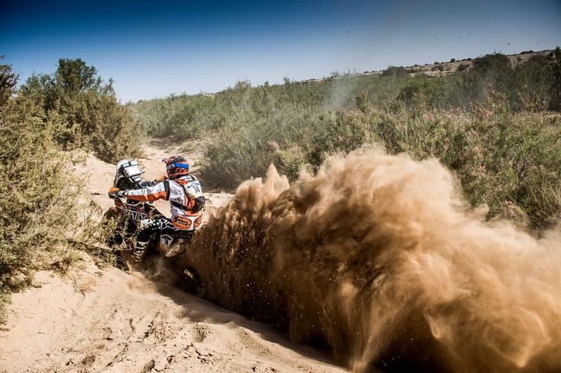 Lincoln Berrocal participou do Rally Dakar