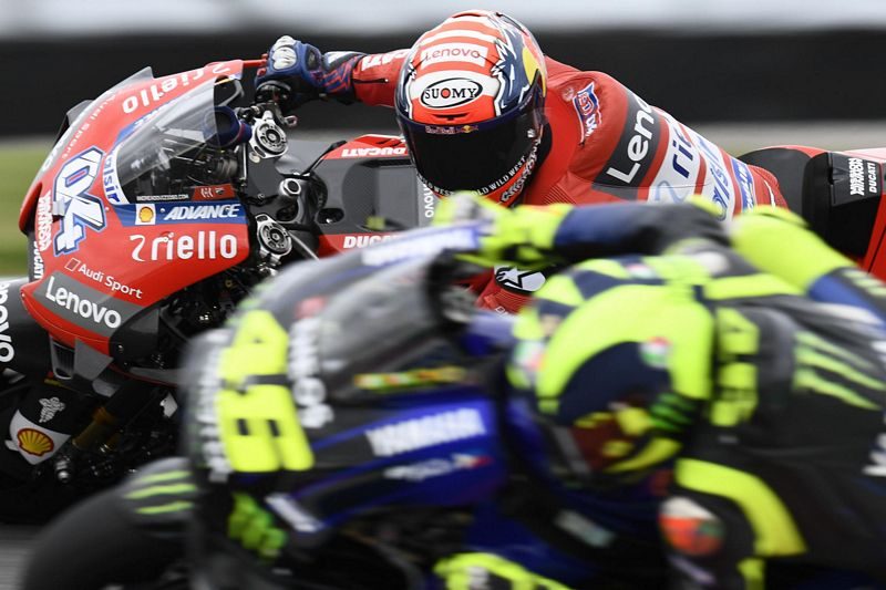 MotoGP Argentina - Rossi disputa com Andrea Dovizioso o segundo lugar