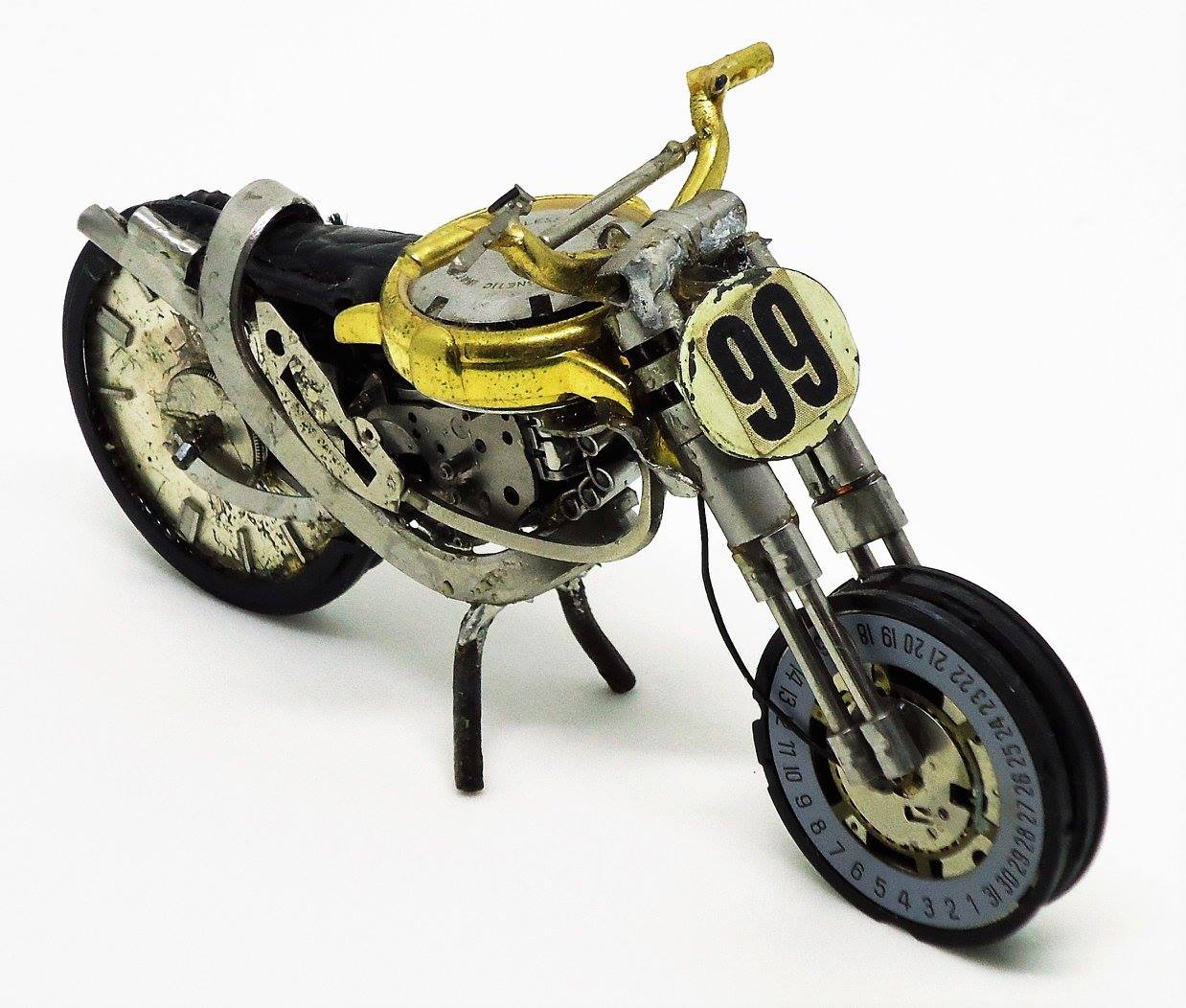 miniaturas de motos Ze Pfau