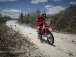Tunico Maciel, da equipe Honda Racing, vence a 22ª edição do Rally RN 1500 2020. Crédito: Doni Castilho/Mundo Press