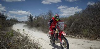 Tunico Maciel, da equipe Honda Racing, vence a 22ª edição do Rally RN 1500 2020. Crédito: Doni Castilho/Mundo Press