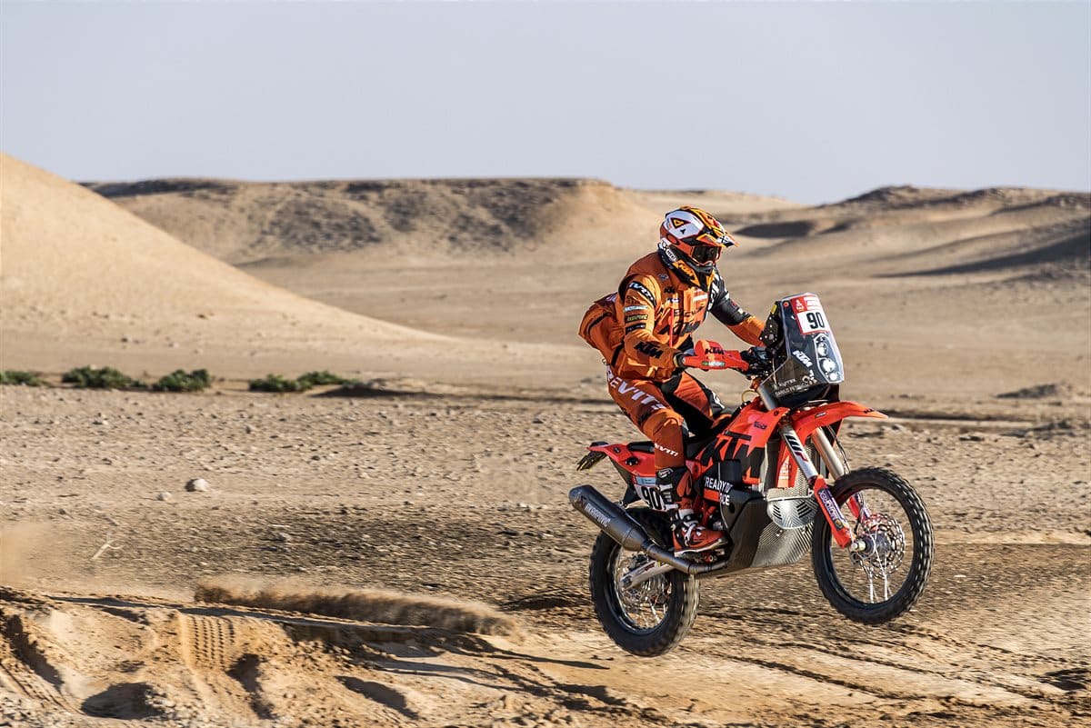 Incansável: Danilo Petrucci é o 3º na quarta fase do Rally Dakar