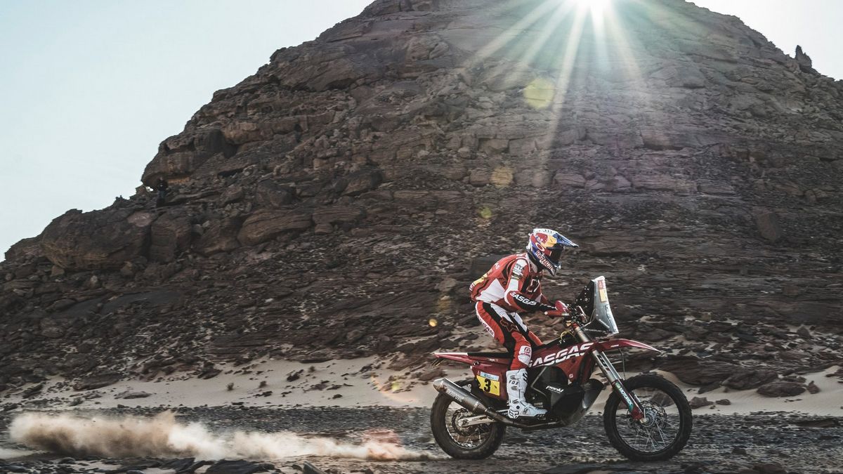 Sam Sunderland conquistou o Rally Dakar 2022 - Foto: Divulgação GasGas