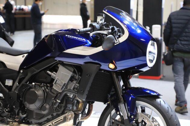 Honda Hawk 11 é apresentada no Osaka Motorcycle Show. Veja as fotos.