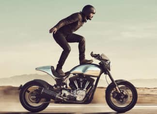 Keanu Reeves - garoto propaganda da sua Arch Motorcycles