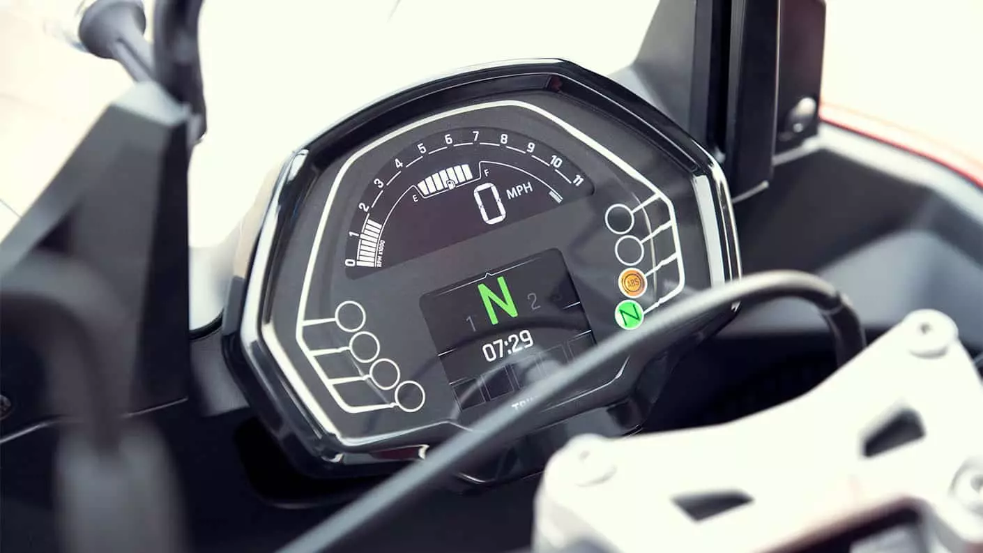 Tiger Sport 660 Painel TFT