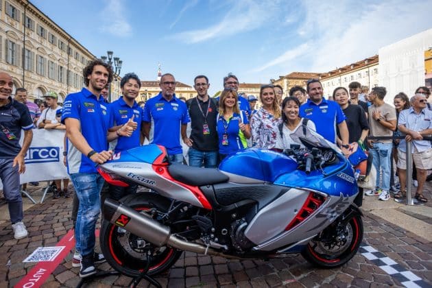 Hayabusa 'vestida' de MotoGP: é a Hayabusa GP Edition