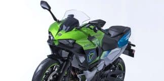 Ninja HEV (Hybrid Electric Vehicle) a moto hibrida a hidrogênio e motor elétrico