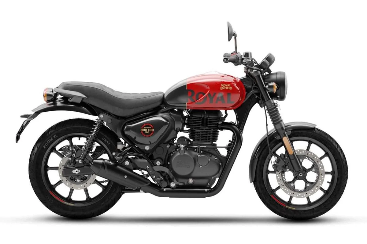 royal-enfield-hunter-350-rebel-red