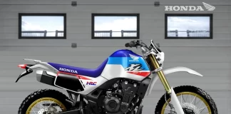 Honda XL 500 T: desenho "criado" pelo designer de motos Oberdan Bezzi