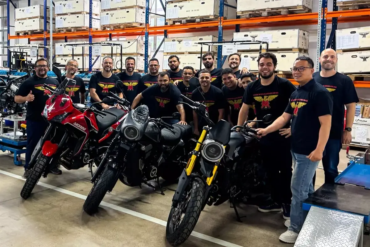 Moto Morini no Brasil inicia a montagem de seus três modelos em Manaus - Divulgação Moto Morini no Brasil inicia a montagem de seus três modelos em Manaus - Divulgação