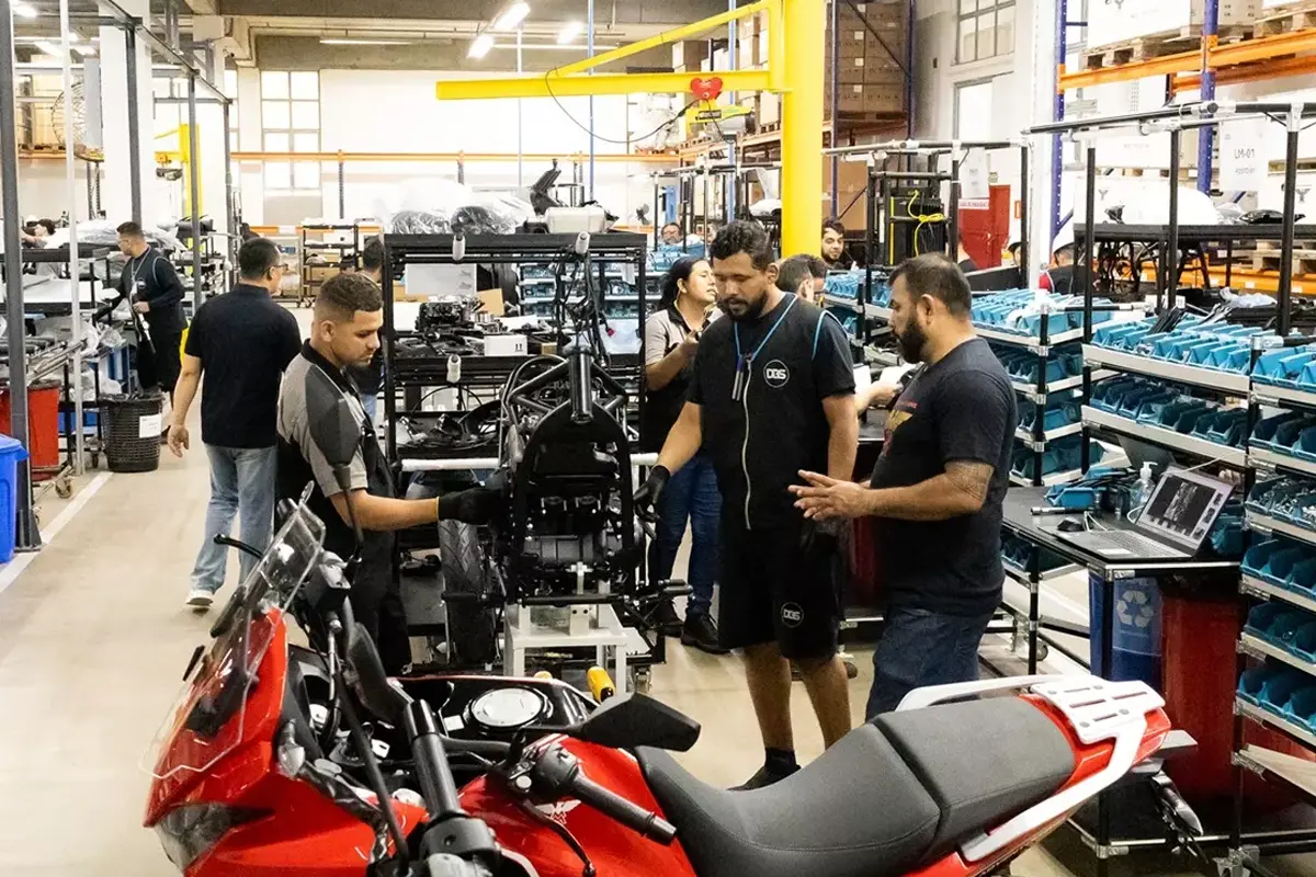 Moto Morini no Brasil inicia a montagem de seus três modelos em Manaus - Divulgação Moto Morini no Brasil inicia a montagem de seus três modelos em Manaus - Divulgação