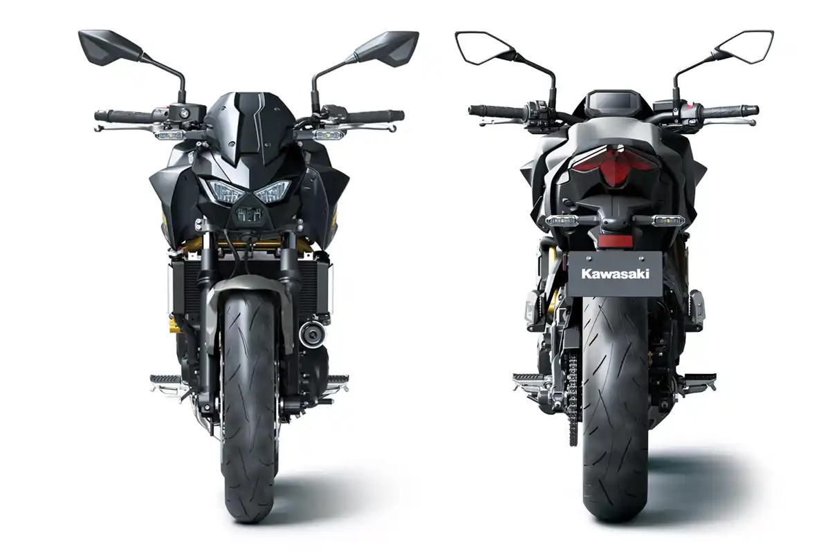 Kawasaki Z650 S 2026 - Divulgação Kawasaki Z650 S 2026 - Divulgação