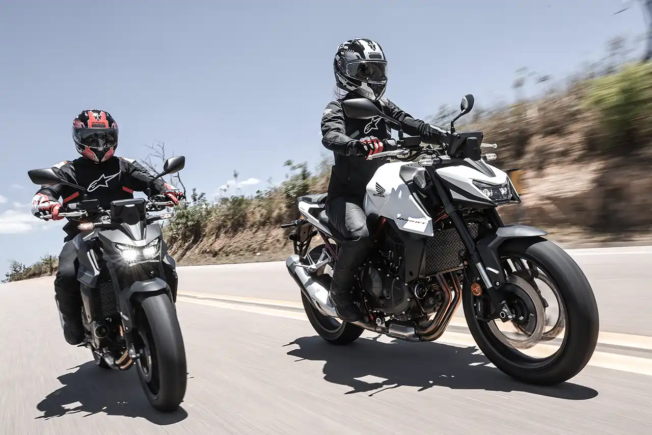 Honda CB750 Hornet 2026 - peso total de 180 kg - Divulgação Honda CB750 Hornet 2026 - peso total de 180 kg - Divulgação