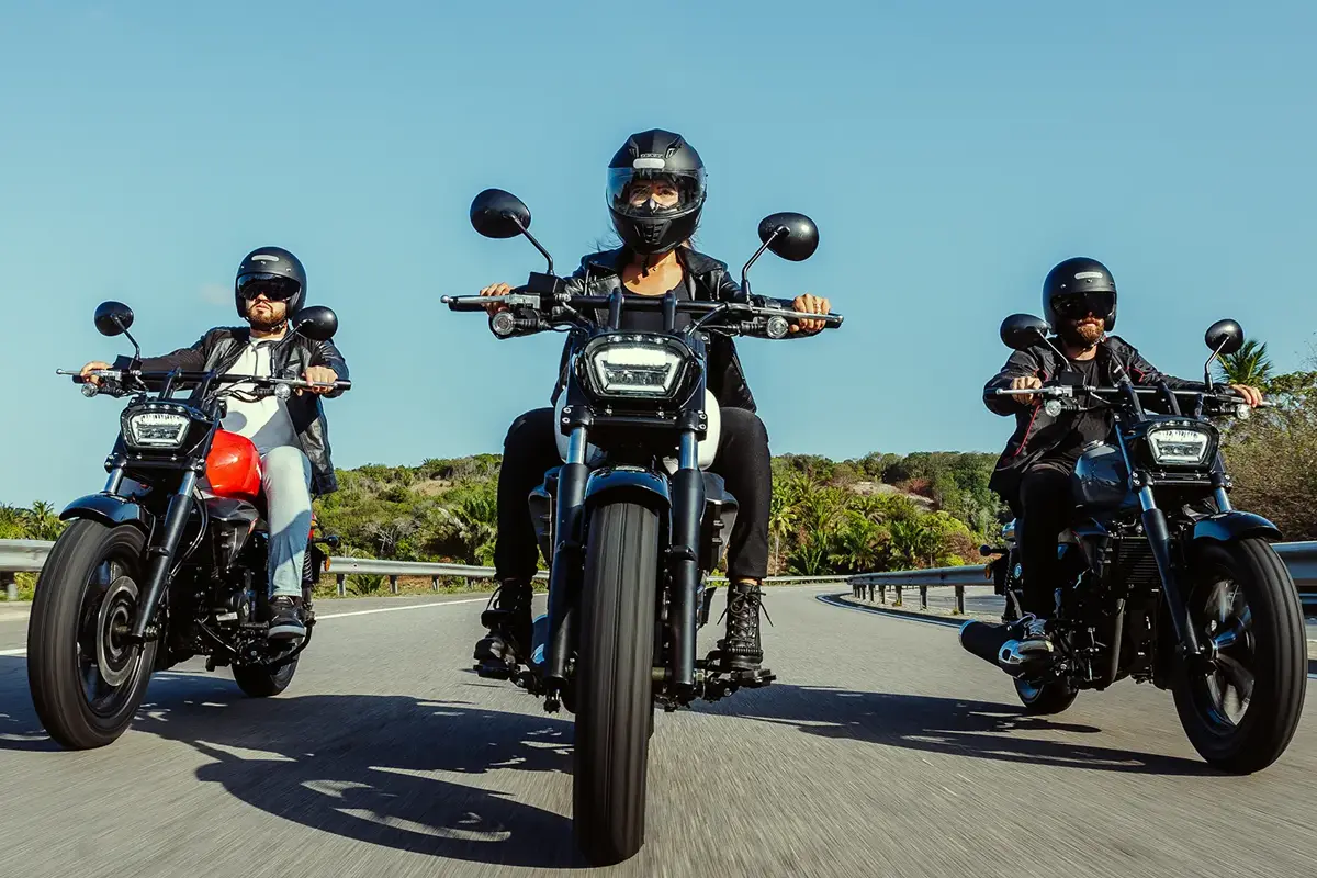 Preços das motos Shineray ganharam uma tabela fixa de custos - Divulgação Preços das motos Shineray ganharam uma tabela fixa de custos - Divulgação