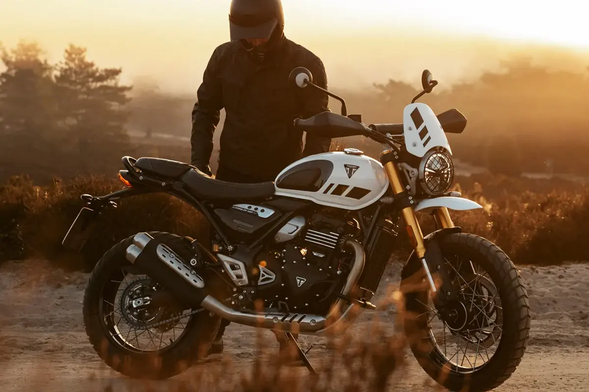 Scrambler 400 X - parte das promoções pela Triumph Brasil - Divulgação