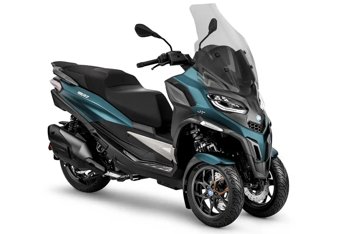 Piaggio MP3 530: R$ 139.990 - Divulgação Piaggio MP3 530: R$ 139.990 - Divulgação