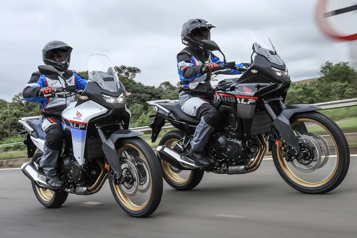 Honda Transalp 750 2026 é lançada no Brasil - Divulgação Honda Transalp 750 2026 é lançada no Brasil - Divulgação