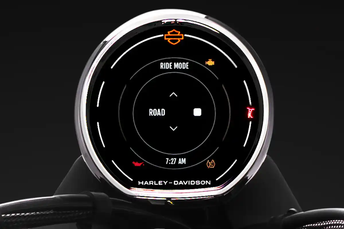 Harley-Davidson X440 T- detalhe do painel - Divulgação Harley-Davidson X440 T- detalhe do painel - Divulgação