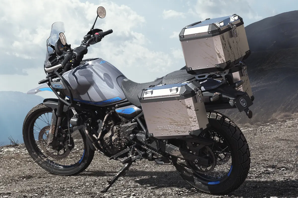 Royal Enfield lança novo lote do kit de acessórios da Himalayan 450 - Divulgação