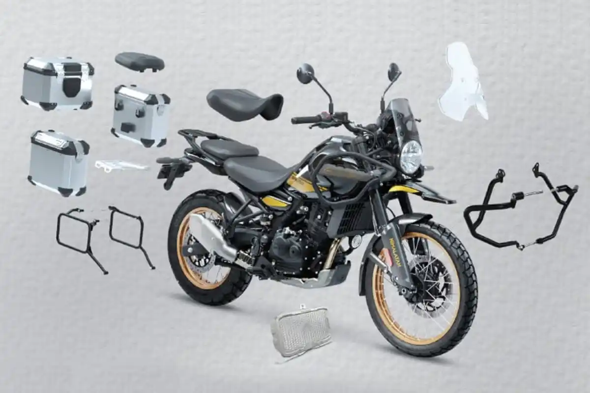 Royal Enfield lança novo lote do kit Adventure Touring da Himalayan 450 - Divulgação