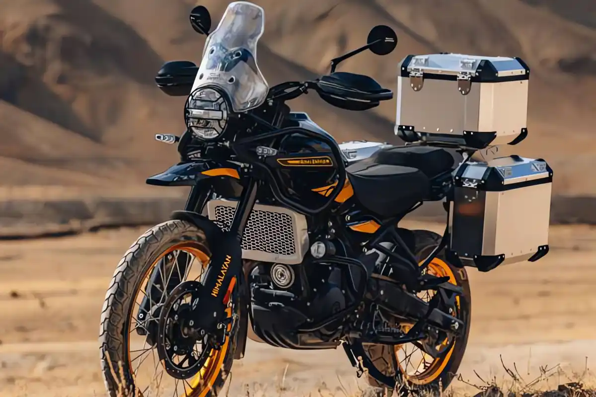 Royal Enfield lança novo lote do kit de acessórios da Himalayan 450 - Divulgação