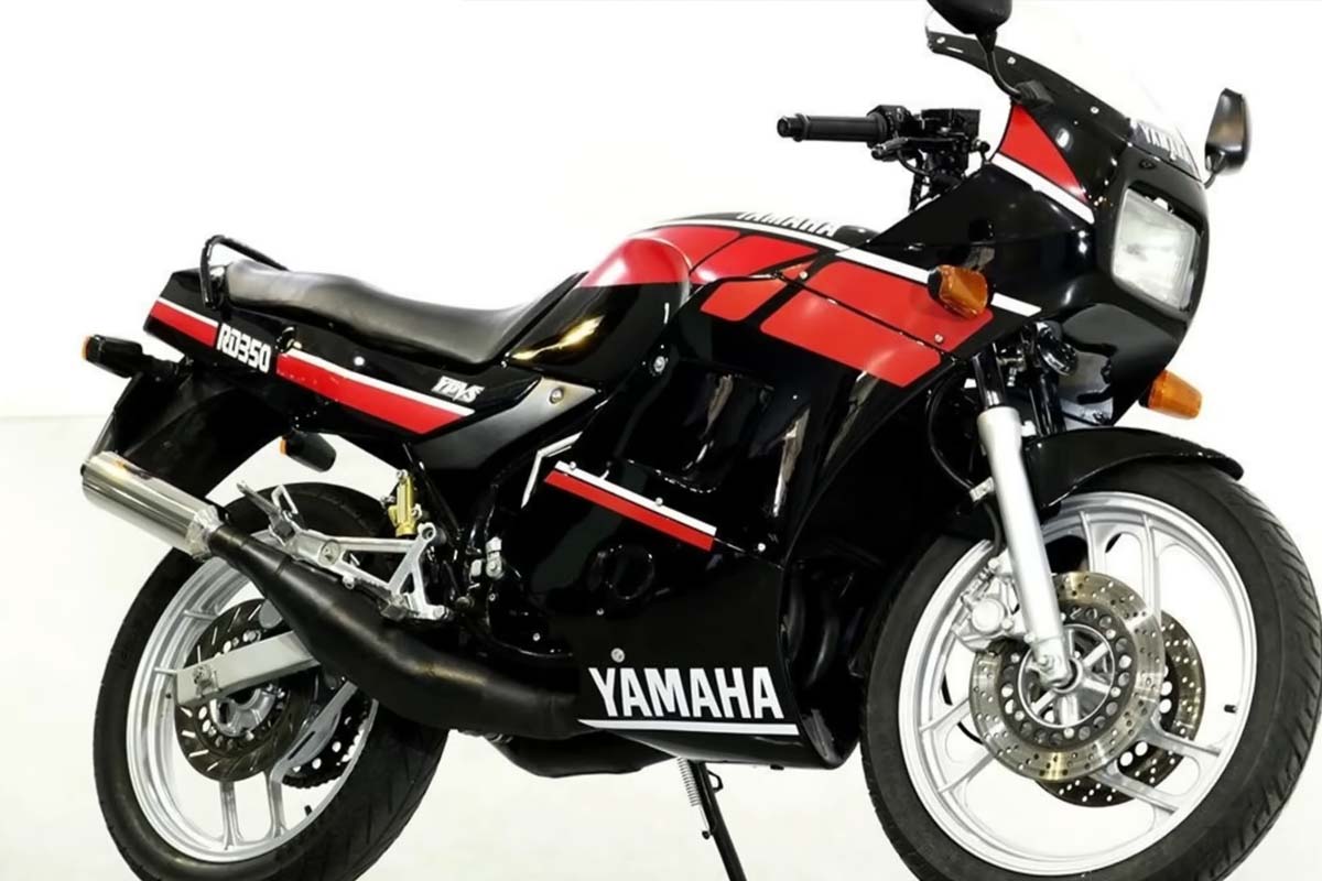 RD 350 Yamaha: a história da 'Viúva Negra' que marcou época com motor 2 ...