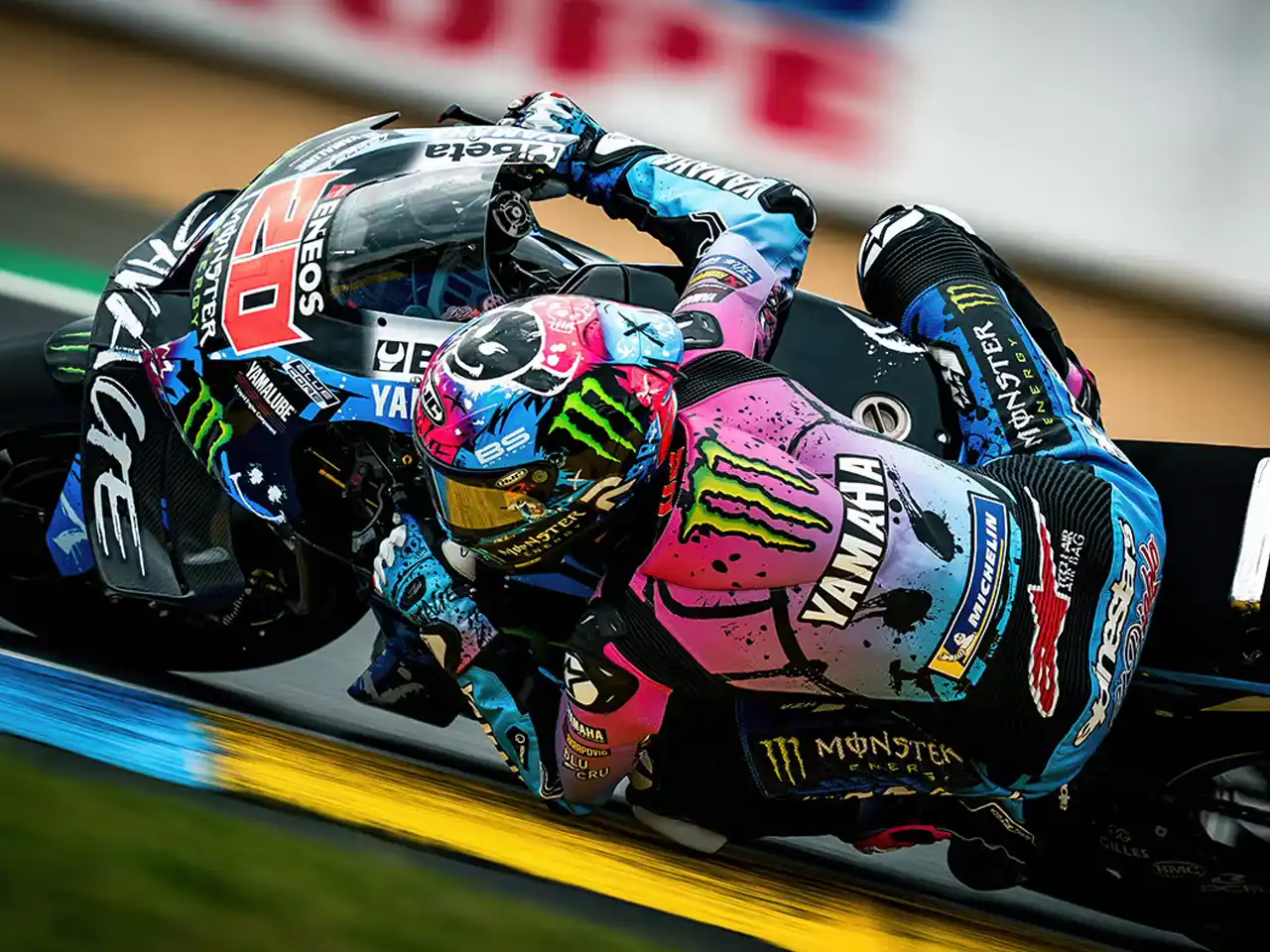 HJC RPHA 1 Fabio Quartararo Le Mans 2024 - Divulgação HJC RPHA 1 Fabio Quartararo Le Mans 2024 - Divulgação