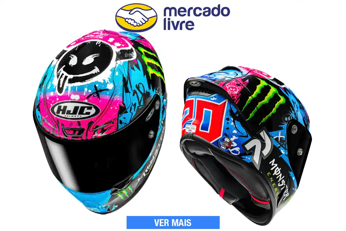 Novo capacete HJC RPHA 1 é lançado no Brasil, direto da MotoGP 1 HJC RPHA 1 ML