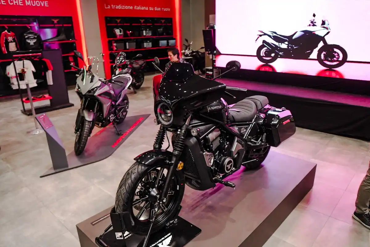 Loja Moto Morini em Santo André - SP - Divulgação Loja Moto Morini em Santo André - SP - Divulgação