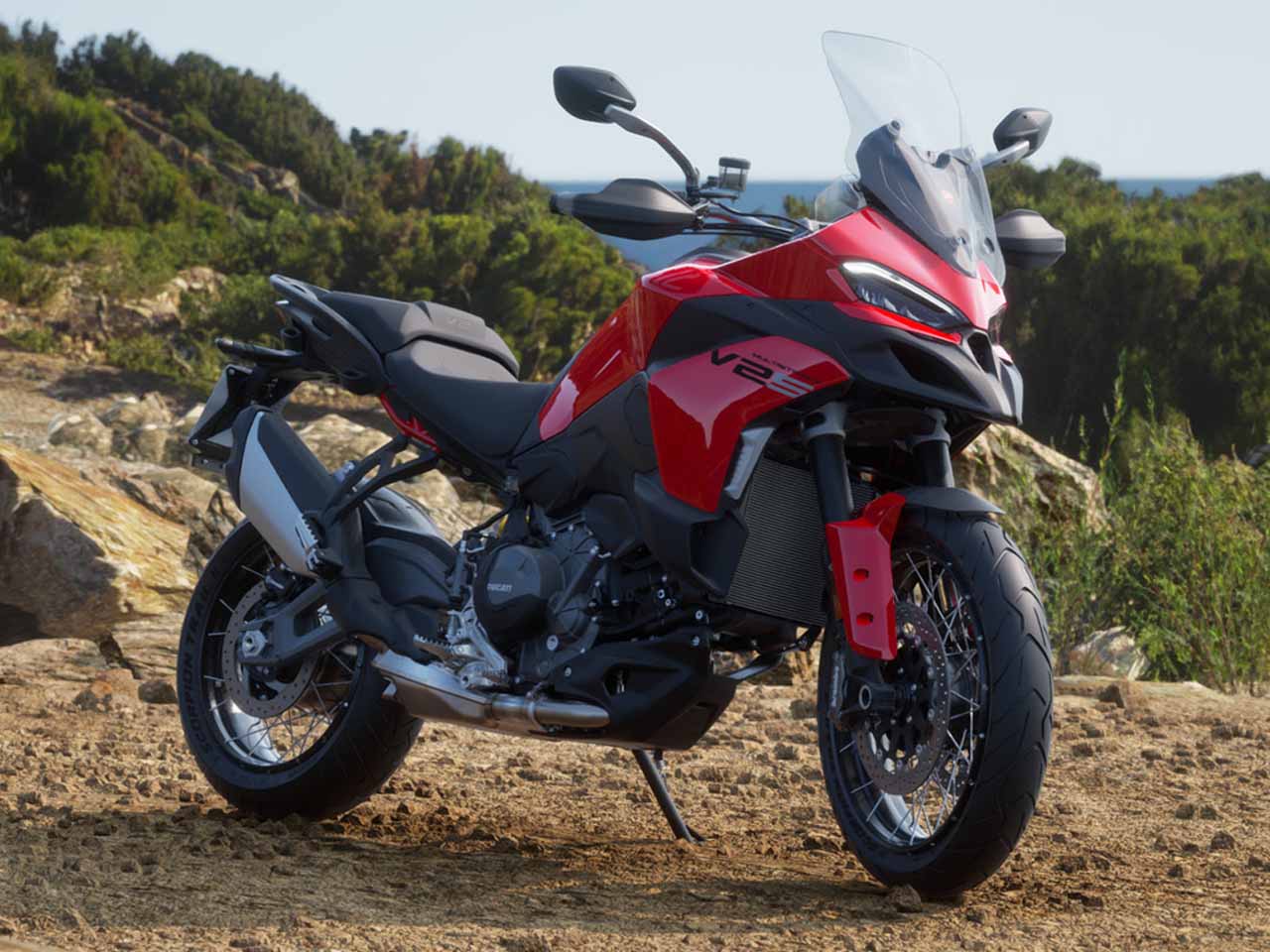 Ducati Multistrada V2S 2026 - Divulgação Ducati Multistrada V2S 2026 - Divulgação
