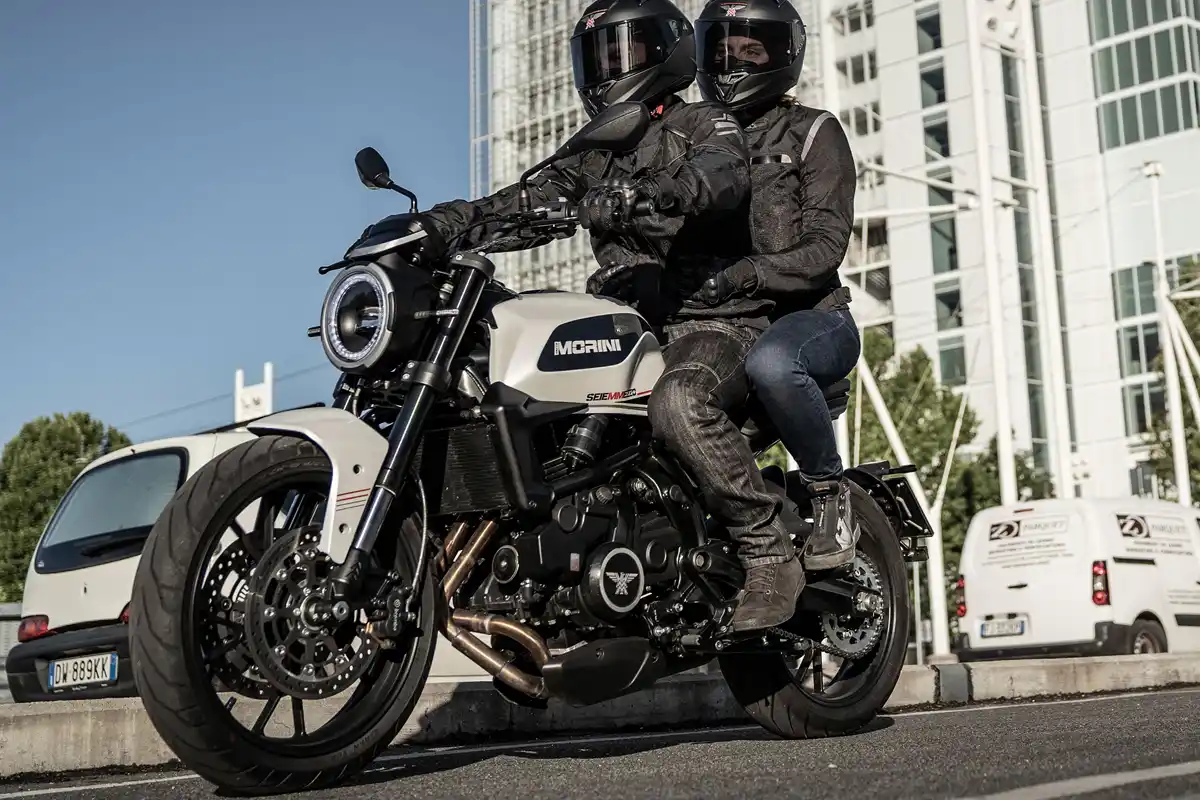 Moto Morini Seiemmezzo 650cc - Divulgação Moto Morini Seiemmezzo 650cc - Divulgação