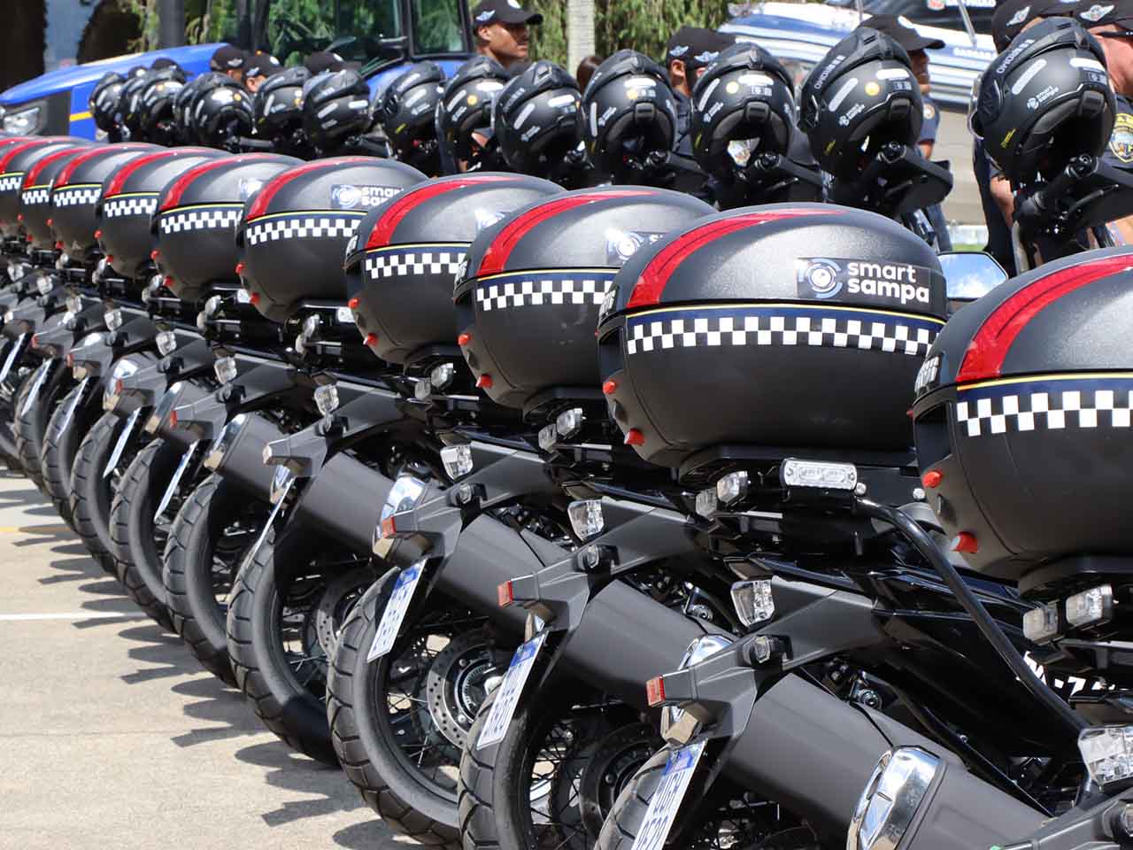 Suzuki V-Strom 800 chega à Guarda Civil Metropolitana - Divulgação Suzuki V-Strom 800 chega à Guarda Civil Metropolitana - Divulgação