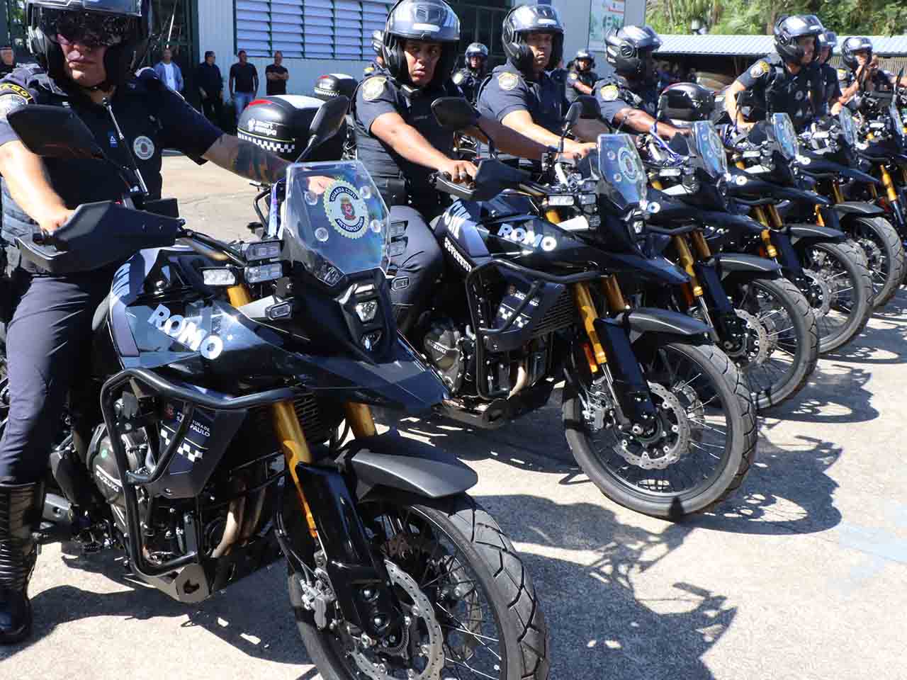 Suzuki V-Strom 800 chega à Guarda Civil Metropolitana - Divulgação Suzuki V-Strom 800 chega à Guarda Civil Metropolitana - Divulgação