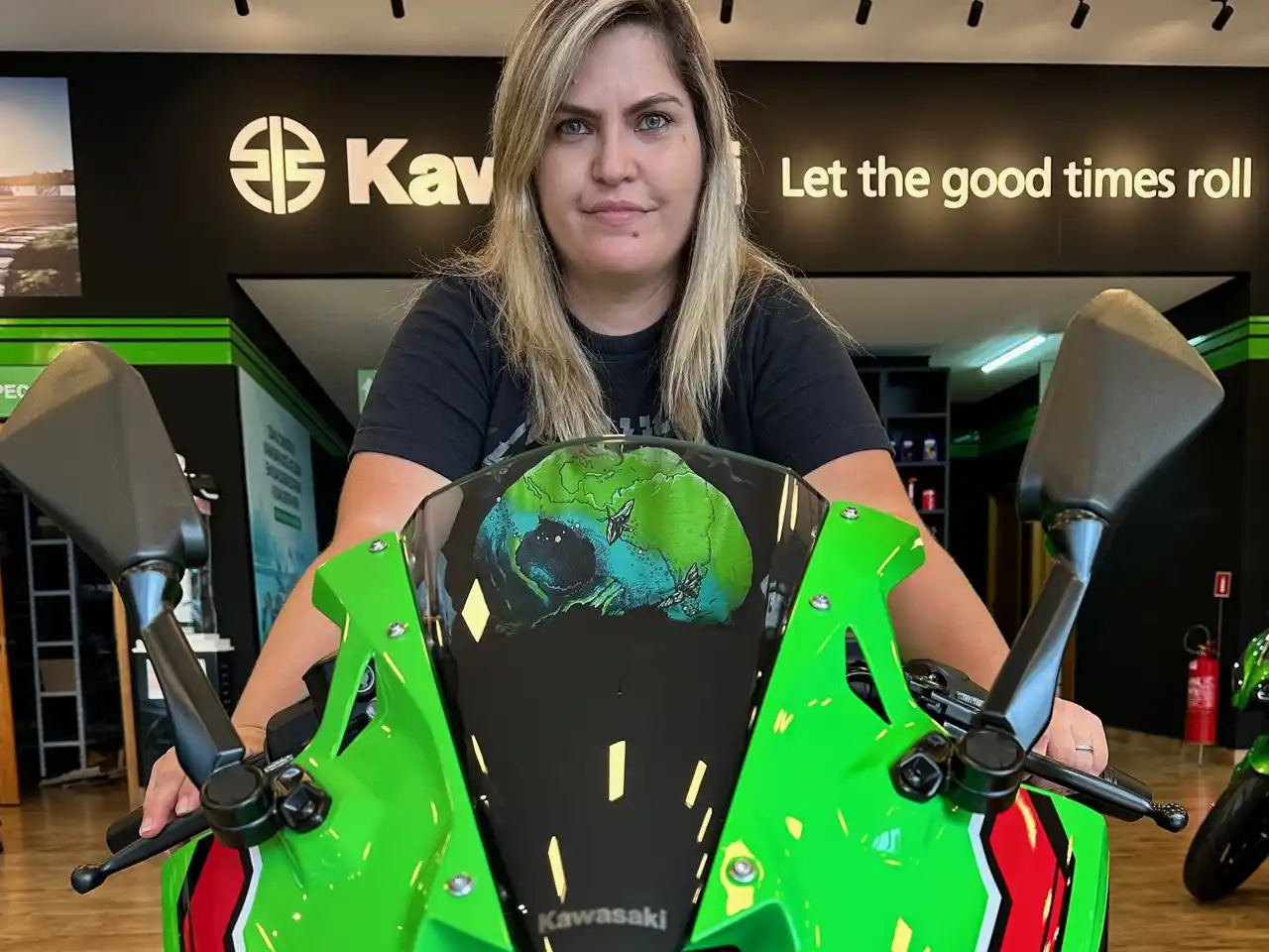 Mulheres motociclistas - Geise Pinheiro - Divulgação Mulheres motociclistas - Geise Pinheiro - Divulgação