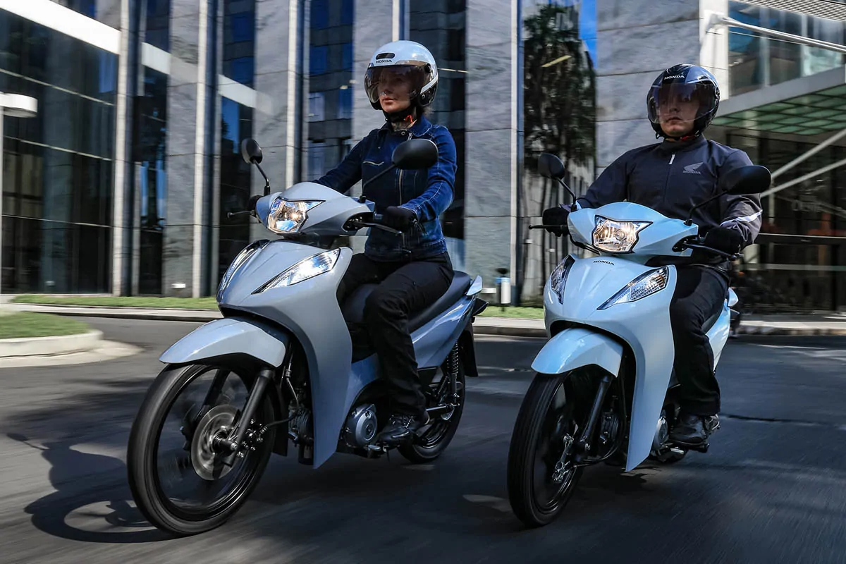 Honda Biz 2027 - Divulgação Honda Biz 2027 - Divulgação