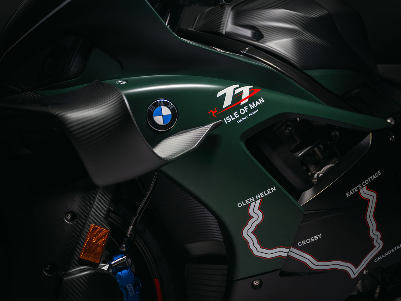 M 1000 RR Limited Edition Isle of Man TT - Divulgação M 1000 RR Limited Edition Isle of Man TT - Divulgação