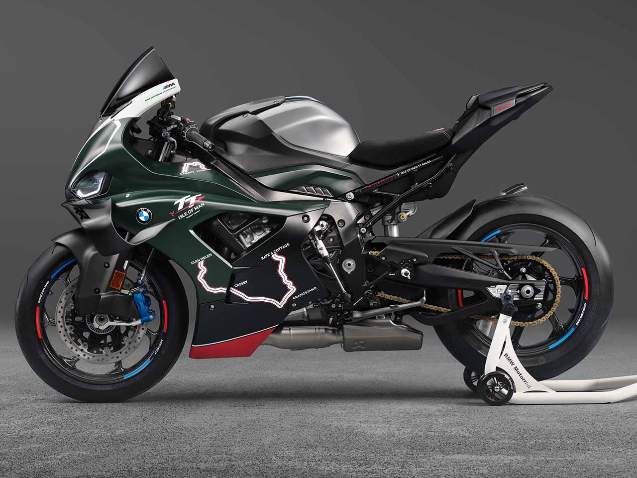 BMW lança M 1000 RR Limited Edition Isle of Man TT - Divulgação BMW lança M 1000 RR Limited Edition Isle of Man TT - Divulgação