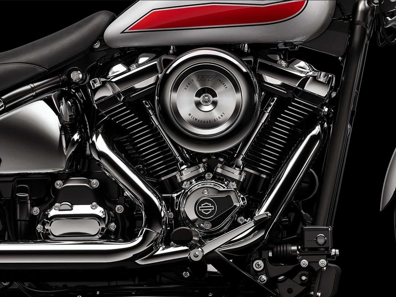 Motor Milwaukee-Eight 117 - Divulgação Motor Milwaukee-Eight 117 - Divulgação