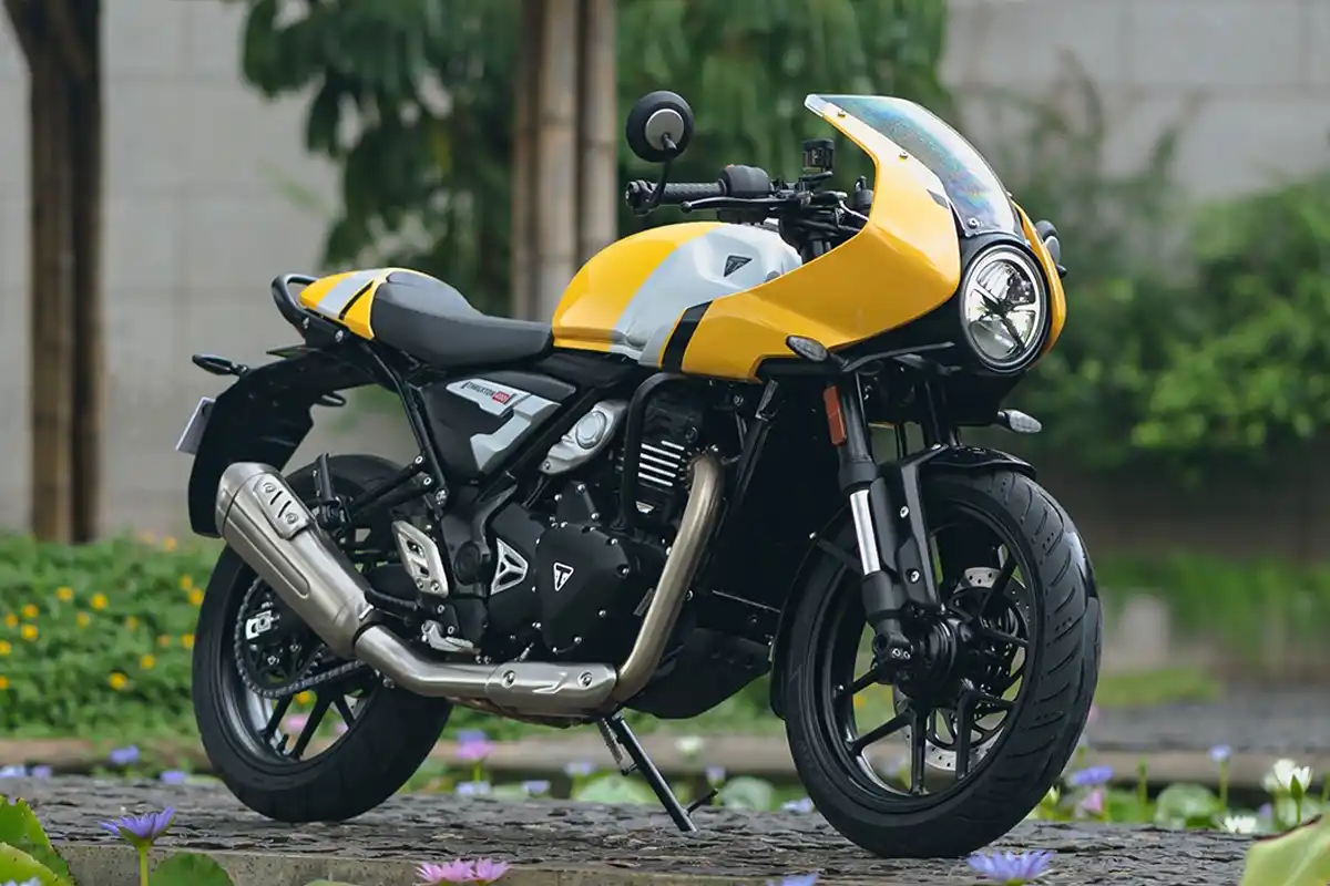 Thruxton 400 - Divulgação Thruxton 400 - Divulgação